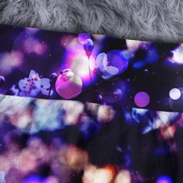 Skull Purple Butterfly Combo Long Sleeve Sweatshirt and Leggings - Wonder Skull