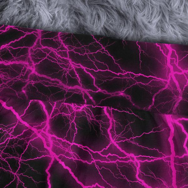 Skull Thunder Pink Combo Long Sleeve Sweatshirt and Leggings - Wonder Skull