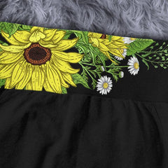 Skull Flower Combo Long Sleeve Sweatshirt and Leggings - Wonder Skull