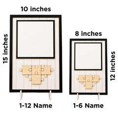 Mom - Customized Mothers Days Puzzle Sign - Wonder Skull