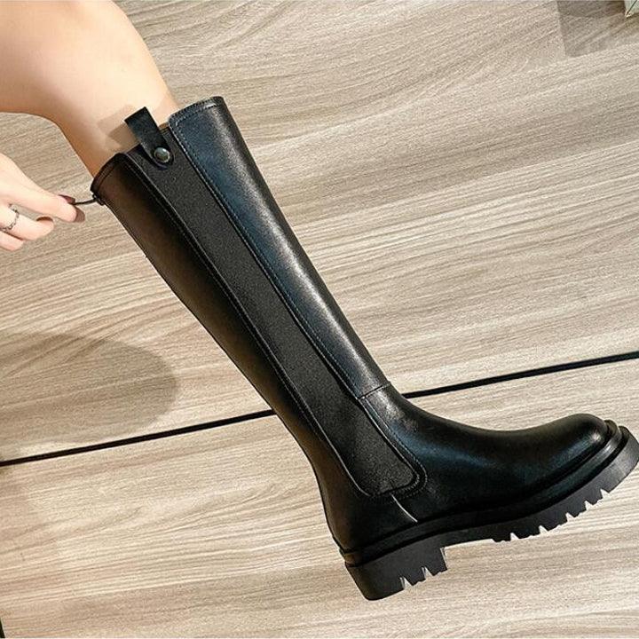 Punk Gothic Long Boots, Fashionable Botas Mujer Female - Wonder Skull