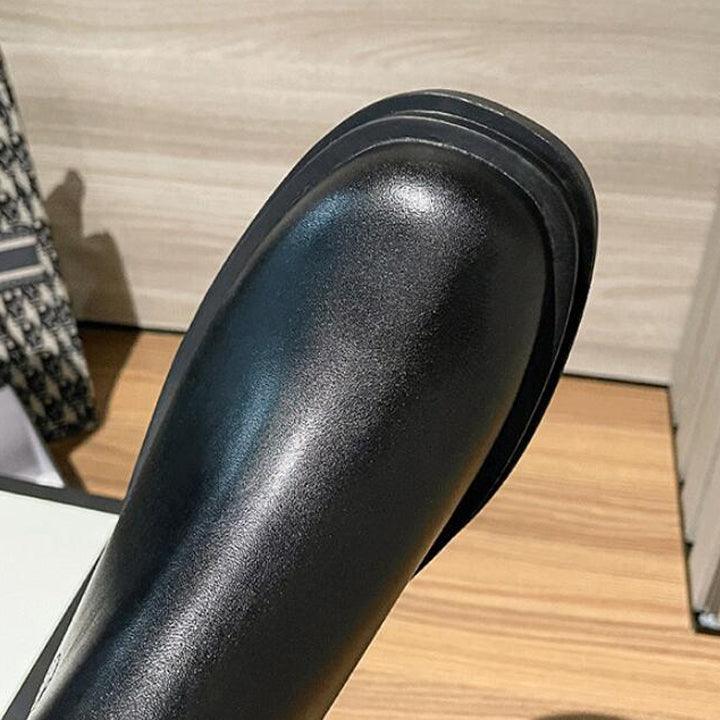 Punk Gothic Long Boots, Fashionable Botas Mujer Female - Wonder Skull