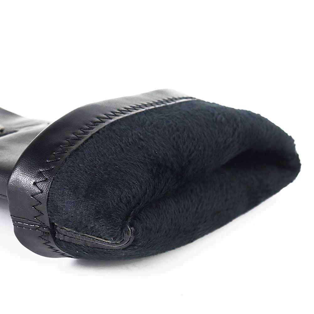 Punk Gothic Platform Boots, Sexy Calf Shoes For Women - Wonder Skull