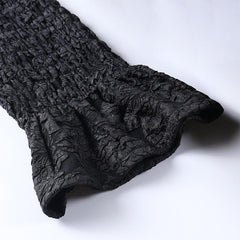 Romantic Goth Long Lace Sleeve Dress, Sexy High Neck Vestido For Women - Wonder Skull