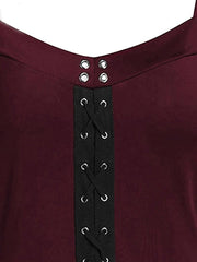 Gothic Off-The-Shoulder Lace Long Sleevess Dress - Wonder Skull