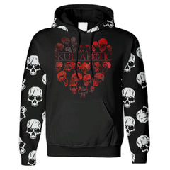 Skull A Holic Couple All Over Print Unisex Hoodie - Wonder Skull