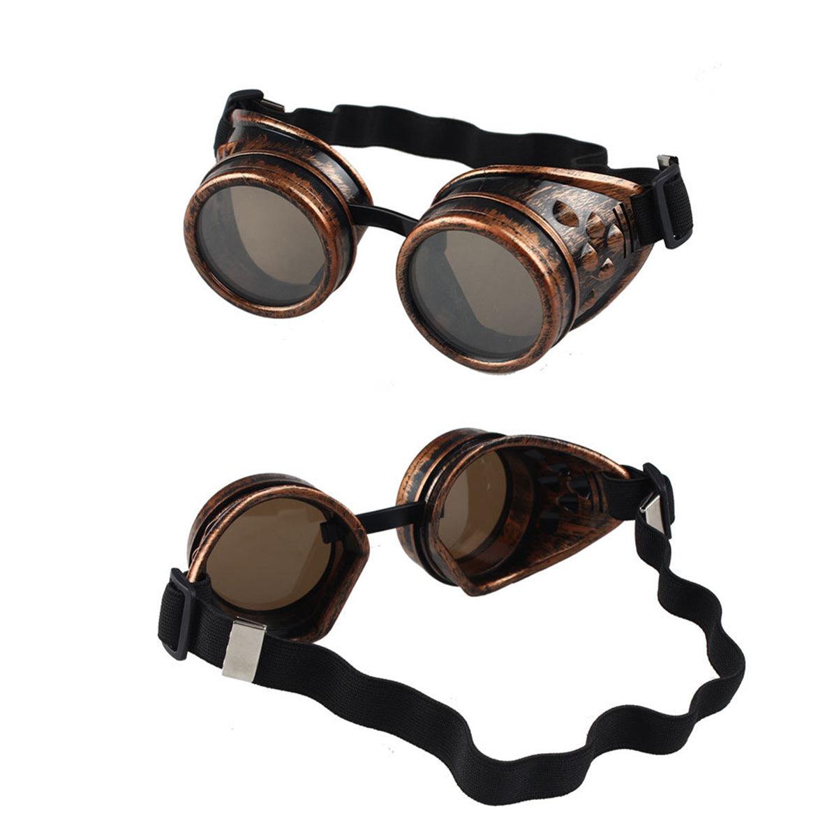 Steampunk Gothic Sunglasses, Attractive Goggles Accesorries Unisex - Wonder Skull