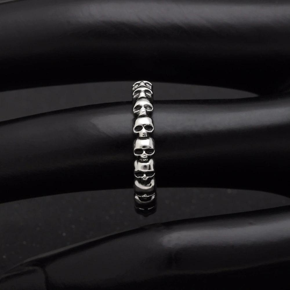 Vintage Evil Punk Gothic Skull Finger Ring - Wonder Skull