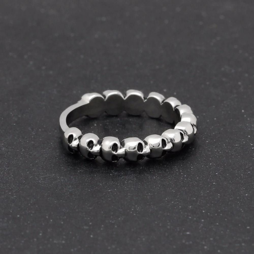 Vintage Evil Punk Gothic Skull Finger Ring - Wonder Skull