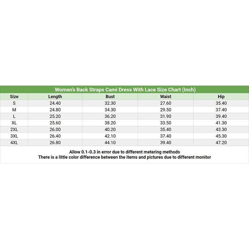 Skull Catcher Back Straps Cami Dress With Lace - Wonder Skull