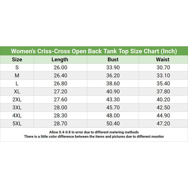 Ocean Skull Gothic Punk Style Criss-Cross Open Back Tank Top - Wonder Skull