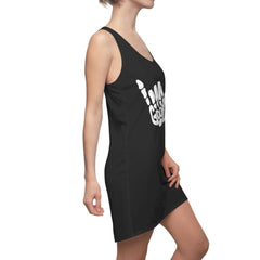 Good Vibes Women's Cut & Sew Racerback Dress - Wonder Skull