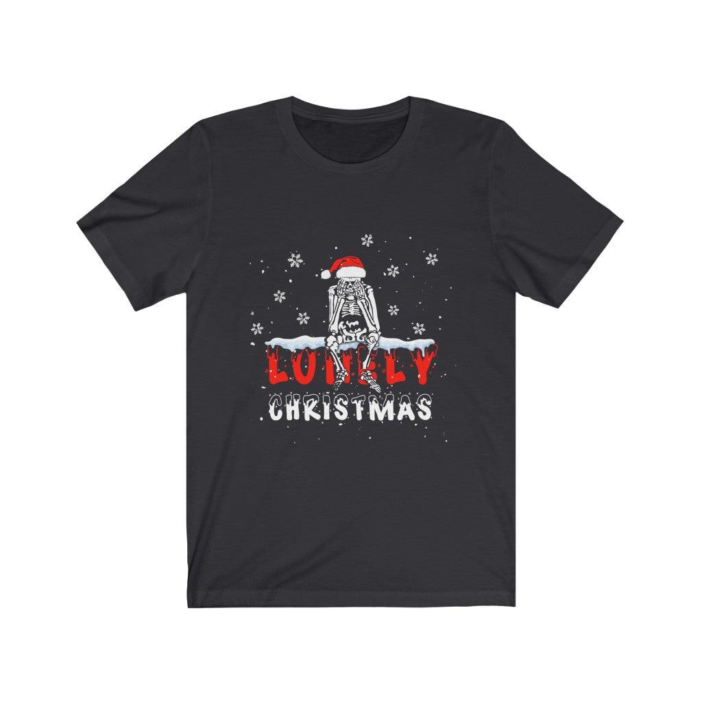 Lonely Christmas T-Shirt - Wonder Skull