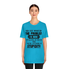 I See What The Problem T-Shirt - Wonder Skull