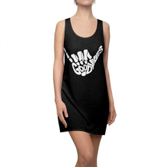 Good Vibes Women's Cut & Sew Racerback Dress - Wonder Skull