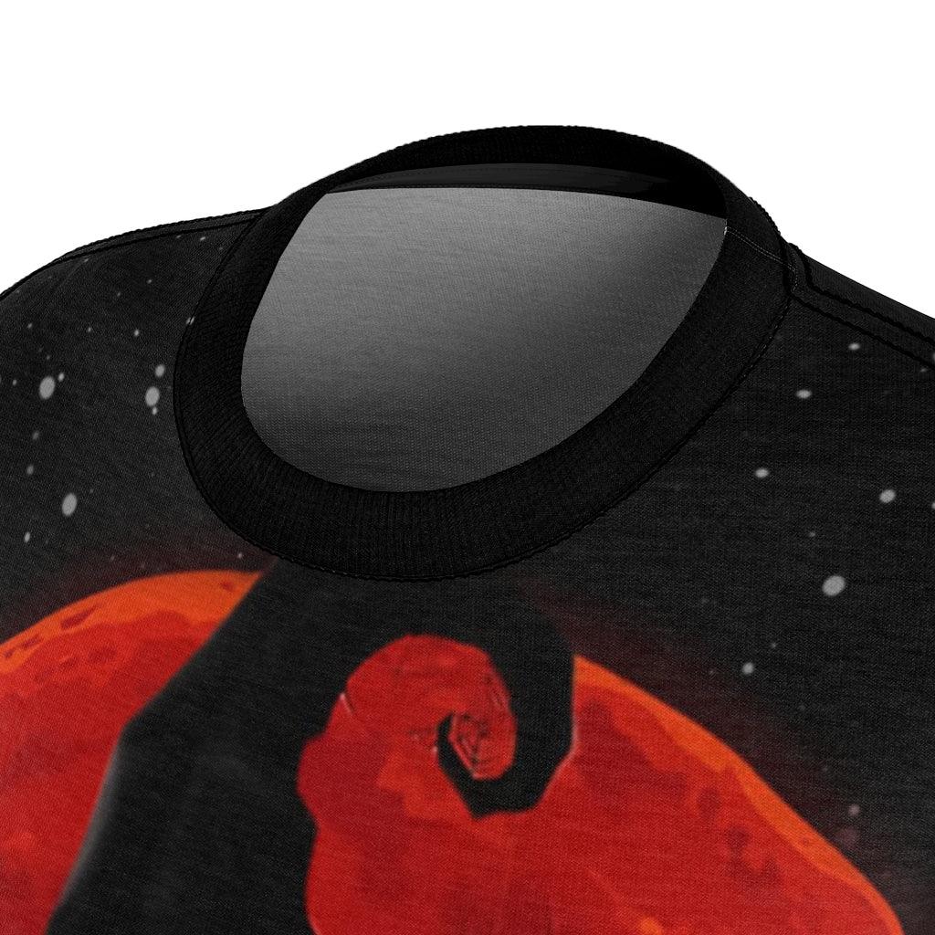 Witch Cat All Over Print T-shirt For Women - Wonder Skull