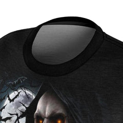 Death Pumpkin All Over Print T-shirt For Women - Wonder Skull