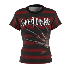 Scary Halloween All Over Print T-shirt For Women - Wonder Skull