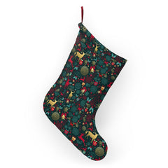 Reindeer Pine Tree Christmas Stockings - Wonder Skull