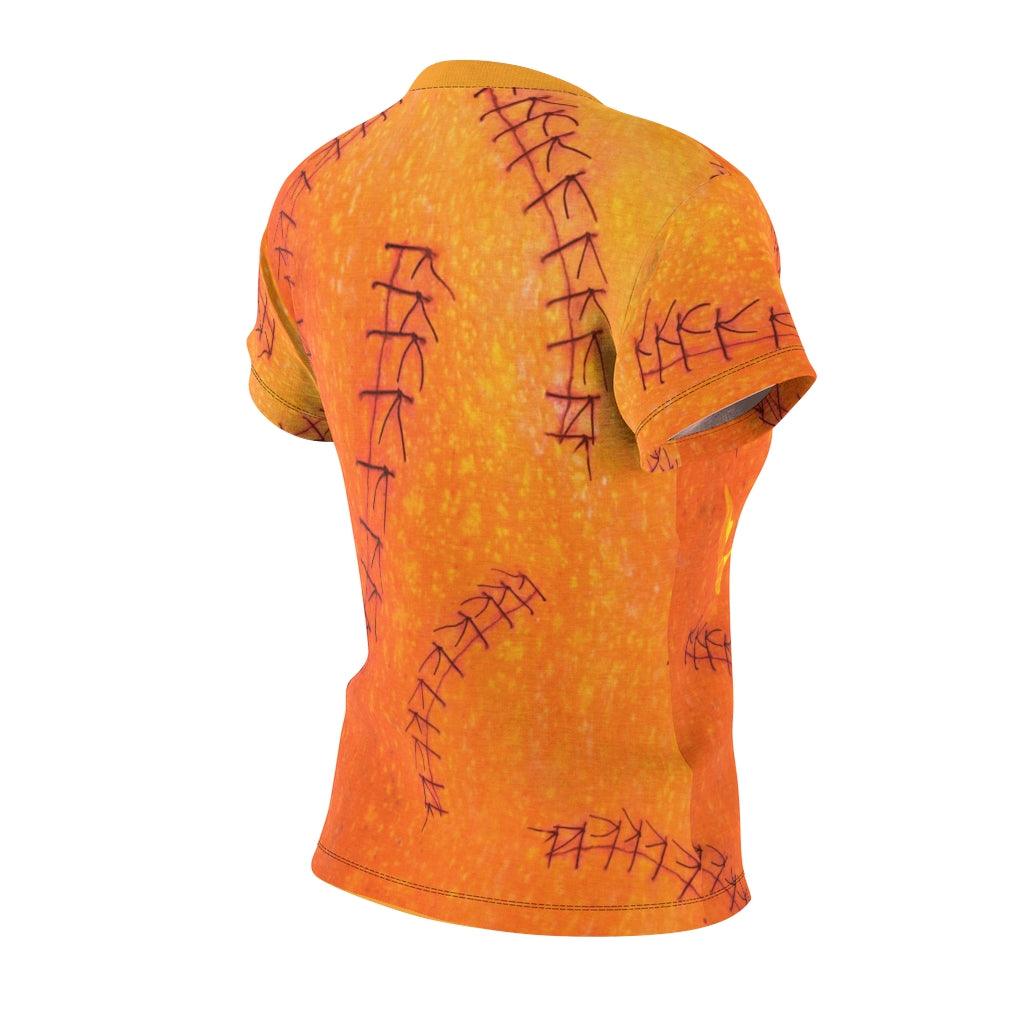 Halloween Pumpkin All Over Print T-shirt For Women - Wonder Skull