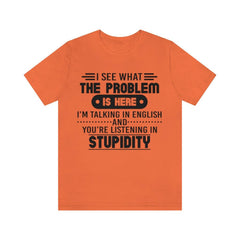 I See What The Problem T-Shirt - Wonder Skull