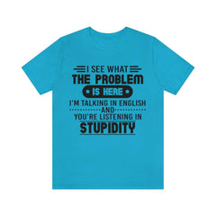 I See What The Problem T-Shirt - Wonder Skull