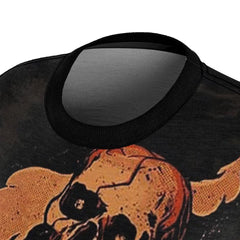 Halloween Is Coming All Over Print T-shirt For Women - Wonder Skull