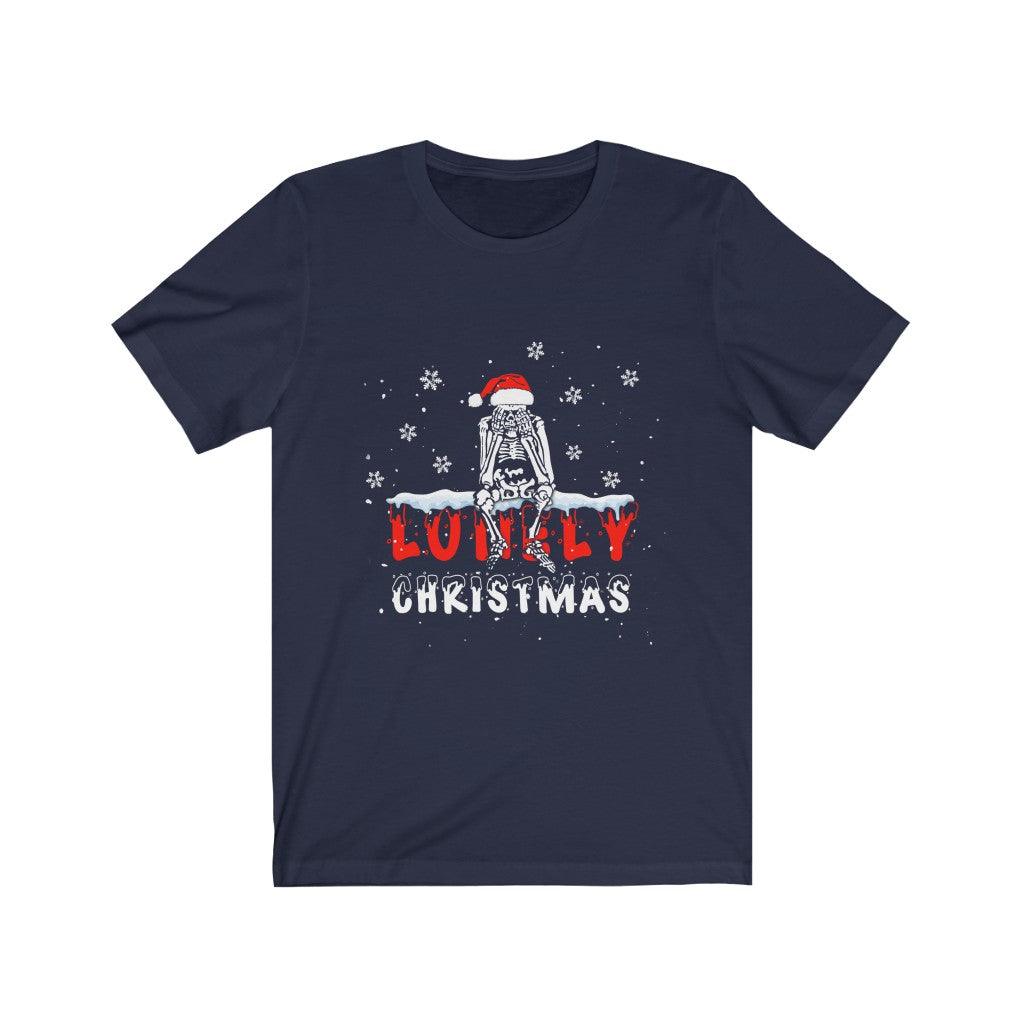 Lonely Christmas T-Shirt - Wonder Skull