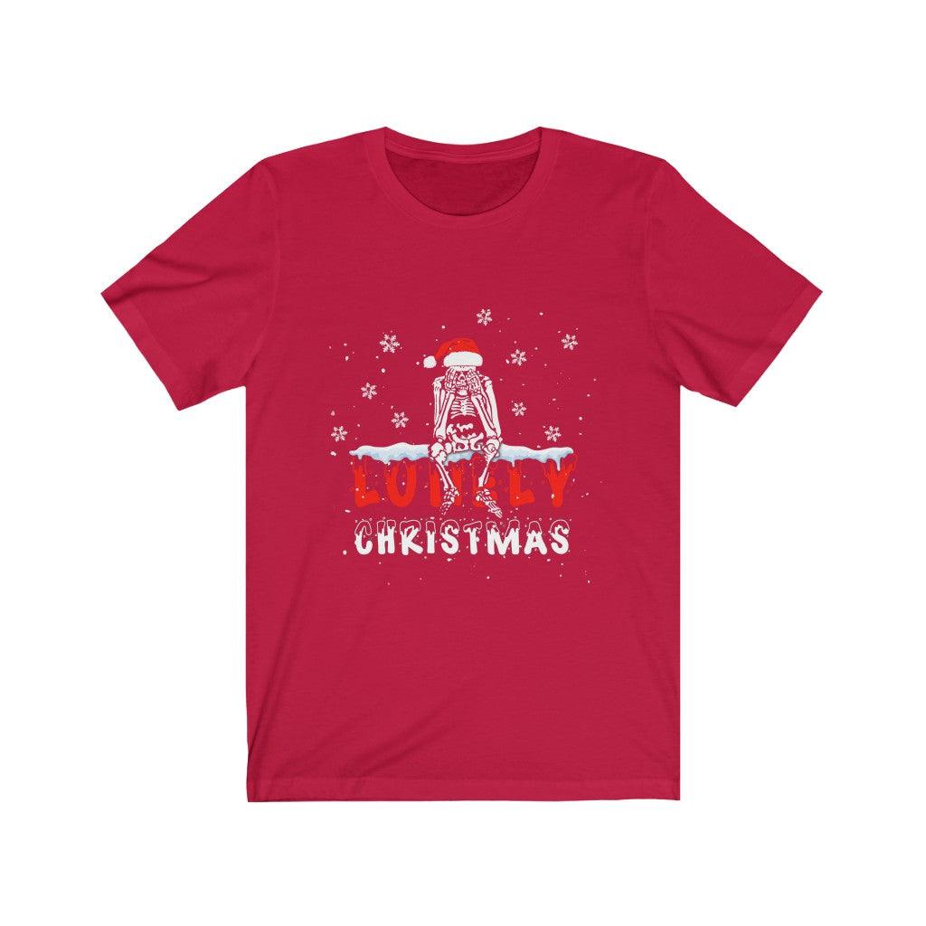 Lonely Christmas T-Shirt - Wonder Skull