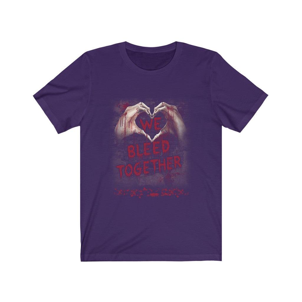 We Bleed Together T-Shirt - Wonder Skull