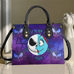 Galaxy Nightmare Women's Tote Bag With Black Handle - Wonder Skull