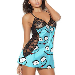 Cool Nightmare LySmille Women Black Lace Cami Dress - Wonder Skull