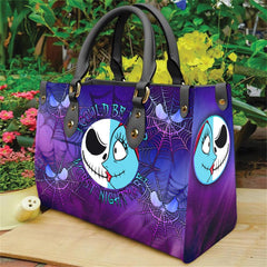 Galaxy Nightmare Women's Tote Bag With Black Handle - Wonder Skull