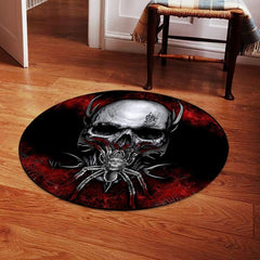 Gothic Skull Spider Thicken Foldable Door Mat - Wonder Skull