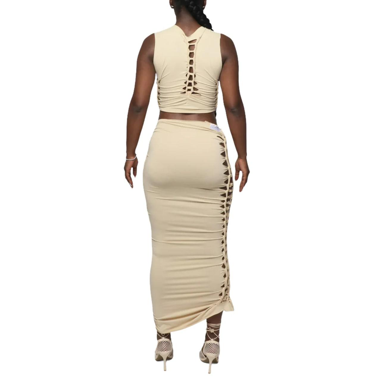 Sexy 2 Piece Set, Wonderful Outfit Club Party For Women - Wonder Skull