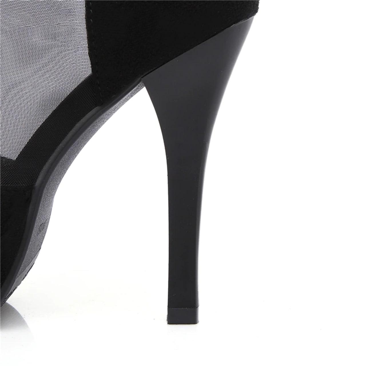 Gothic High Heels Boots, Sexy Casual Footwear For Women - Wonder Skull