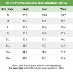 Gradient Skull Bat Criss-Cross Open Back Tank Top, Coolest T-Shirt For Women - Wonder Skull