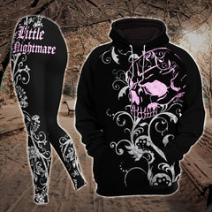 Gothic Skull Little Nightmare Combo Hoodie and Leggings - Wonder Skull
