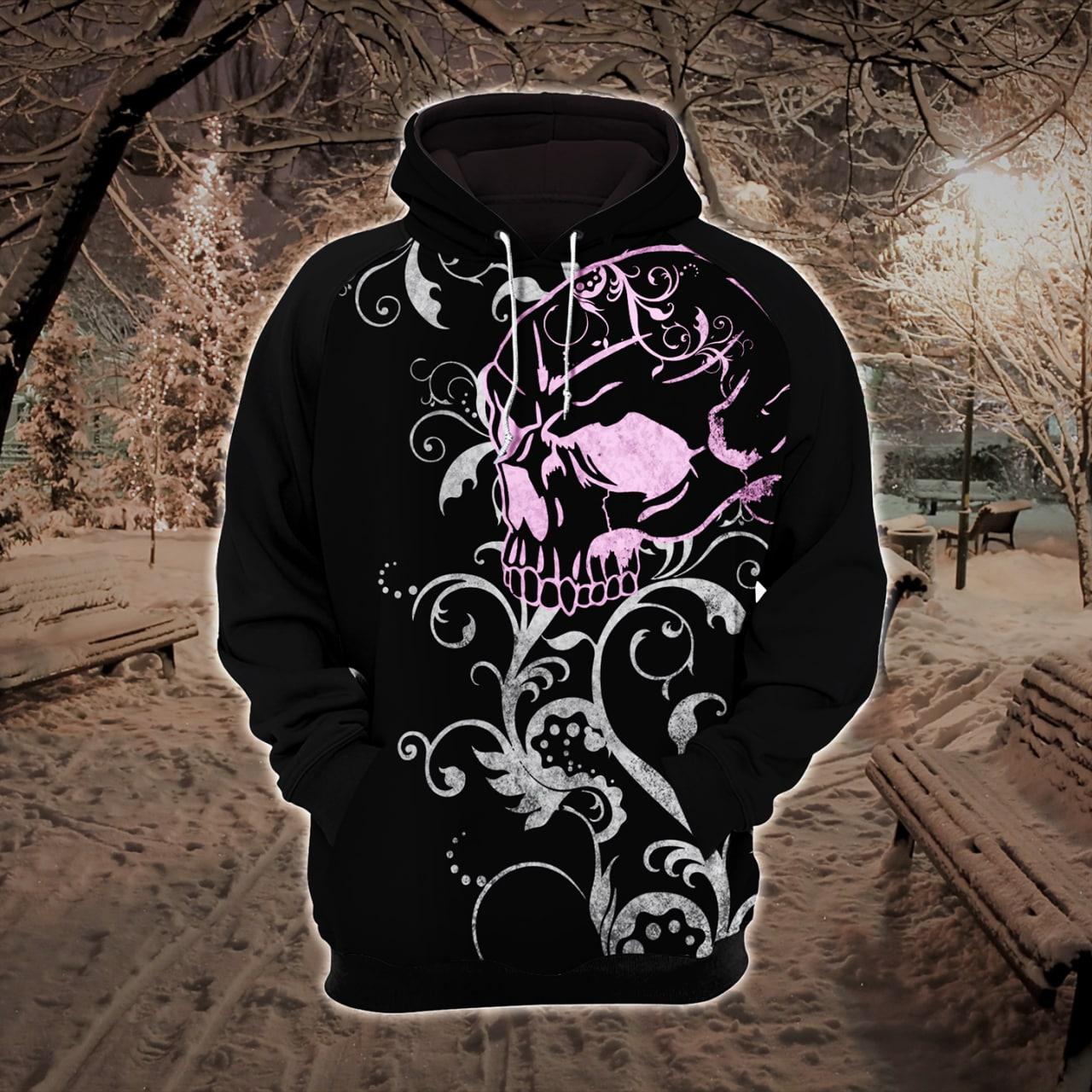 Gothic Skull Little Nightmare Combo Hoodie and Leggings - Wonder Skull