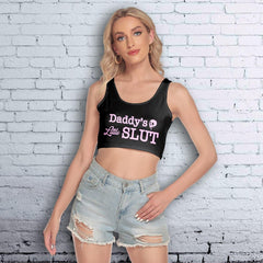 Daddy's Little Slut Funny Skull For Women - Wonder Skull
