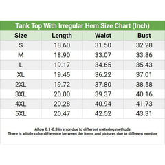 Skull Mandala Racing Tank Top With Irregular Hem - Wonder Skull