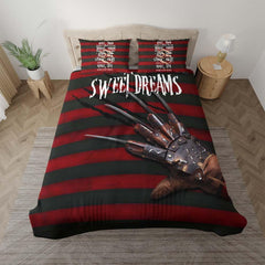 Halloween Sweet Dreams Duvet Cover Set - Wonder Skull