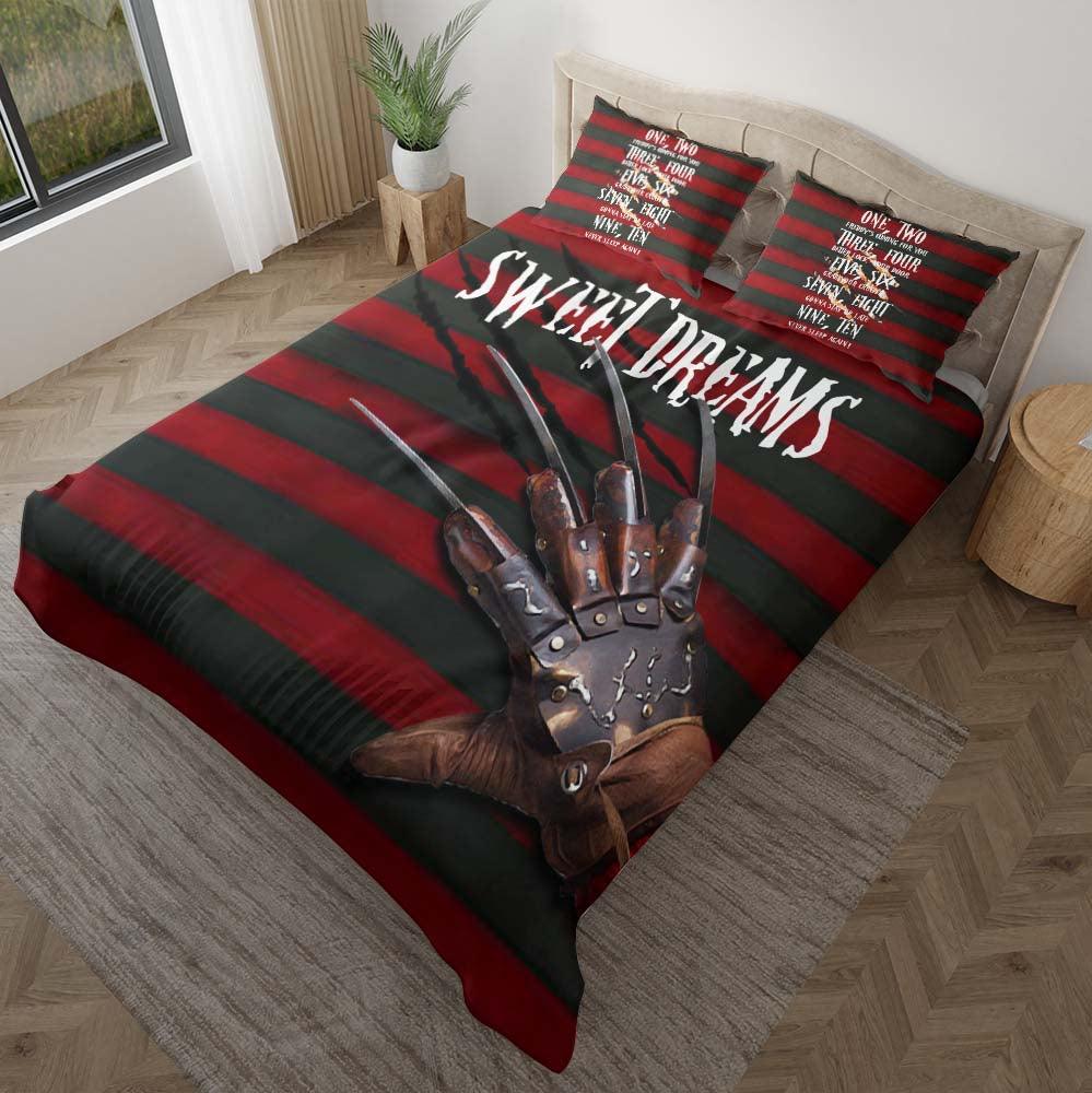 Halloween Sweet Dreams Duvet Cover Set - Wonder Skull