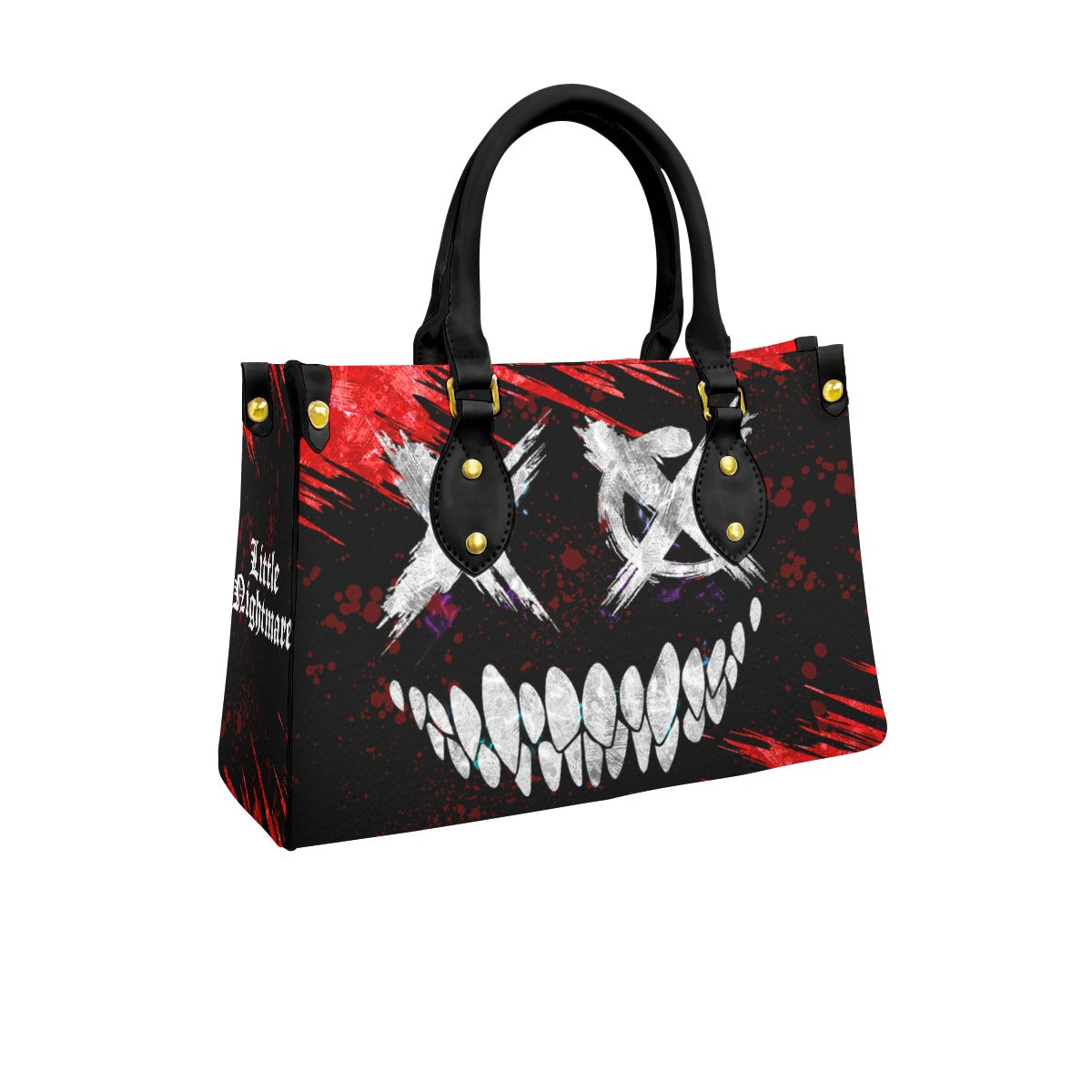 Wonder Skull structured tote bag solves the "I can't find anything in my bag" problem. The roomy interior fits your tablet, phone, wallet, water bottle, umbrella, and cosmetics — without the overstuffed look. Multiple interior pockets keep everything organized, so you're never digging around at checkout. Reinforced rivet corners and quality metal hardware ensure the bag holds up to daily use. Whether you're heading to work, running errands, or catching a flight, this tote keeps you looking put-together.