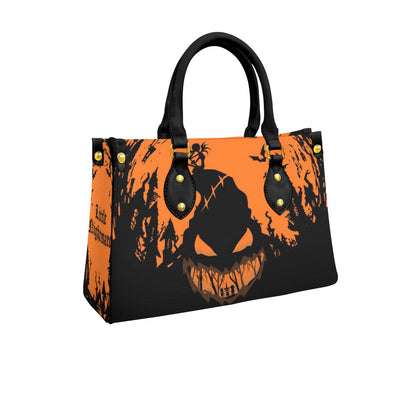 Wonder Skull structured tote bag solves the "I can't find anything in my bag" problem. The aoomy interior fits your tablet, phone, wallet, water bottle, umbrella, and cosmetics — without the overstuffed look. Multiple interior pockets keep everything organized, so you're never digging around at checkout. Reinforced rivet corners and quality metal hardware ensure the bag holds up to daily use. Whether you're heading to work, running errands, or catching a flight, this tote keeps you looking put-together.