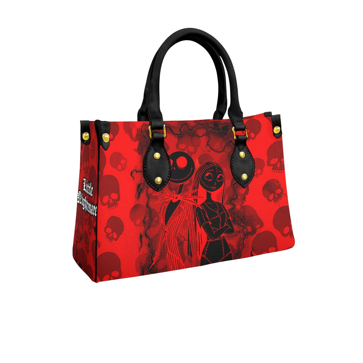 Wonder Skull structured tote bag solves the "I can't find anything in my bag" problem. The roomy interior fits your tablet, phone, wallet, water bottle, umbrella, and cosmetics — without the overstuffed look. Multiple interior pockets keep everything organized, so you're never digging around at checkout. Reinforced rivet corners and quality metal hardware ensure the bag holds up to daily use. Whether you're heading to work, running errands, or catching a flight, this tote keeps you looking put-together.
