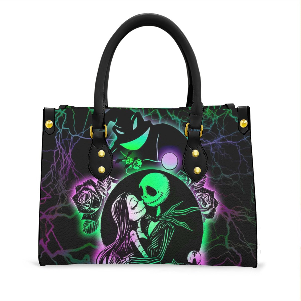 Wonder Skull structured tote bag solves the "I can't find anything in my bag" problem. The roomy interior fits your tablet, phone, wallet, water bottle, umbrella, and cosmetics — without the overstuffed look. Multiple interior pockets keep everything organized, so you're never digging around at checkout. Reinforced rivet corners and quality metal hardware ensure the bag holds up to daily use. Whether you're heading to work, running errands, or catching a flight, this tote keeps you looking put-together.