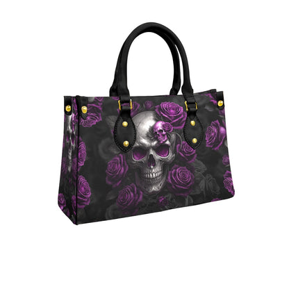 Wonder Skull structured tote bag solves the "I can't find anything in my bag" problem. The roomy interior fits your tablet, phone, wallet, water bottle, umbrella, and cosmetics — without the overstuffed look. Multiple interior pockets keep everything organized, so you're never digging around at checkout. Reinforced rivet corners and quality metal hardware ensure the bag holds up to daily use. Whether you're heading to work, running errands, or catching a flight, this tote keeps you looking put-together.