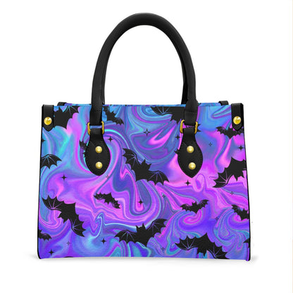 Wonder Skull structured tote bag solves the "I can't find anything in my bag" problem. The roomy interior fits your tablet, phone, wallet, water bottle, umbrella, and cosmetics — without the overstuffed look. Multiple interior pockets keep everything organized, so you're never digging around at checkout. Reinforced rivet corners and quality metal hardware ensure the bag holds up to daily use. Whether you're heading to work, running errands, or catching a flight, this tote keeps you looking put-together.