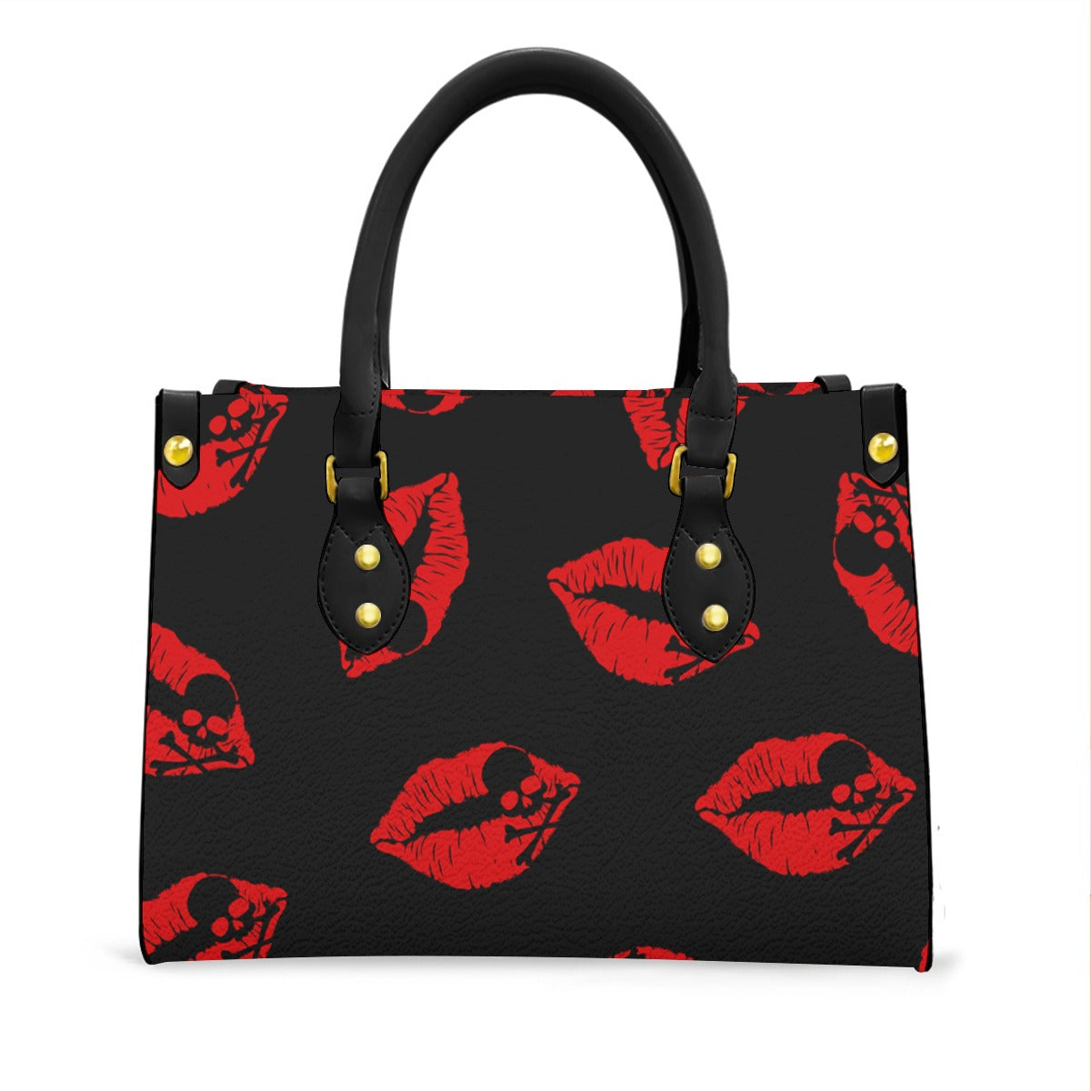 Wonder Skull structured tote bag solves the "I can't find anything in my bag" problem. The roomy interior fits your tablet, phone, wallet, water bottle, umbrella, and cosmetics — without the overstuffed look. Multiple interior pockets keep everything organized, so you're never digging around at checkout. Reinforced rivet corners and quality metal hardware ensure the bag holds up to daily use. Whether you're heading to work, running errands, or catching a flight, this tote keeps you looking put-together.
